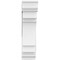Ekena Millwork Standard Merced Architectural Grade PVC Bracket with Traditional Ends, 5"W x 16"D x 22"H BKTP05X16X22MRC01 - alternate 2